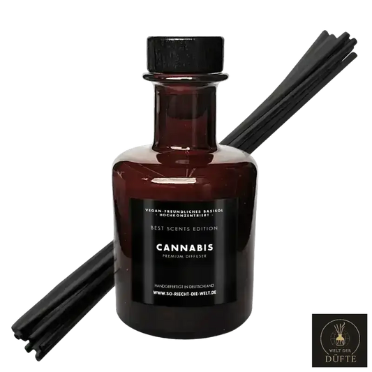Nach Cannabis duftender Rohrdiffusor.